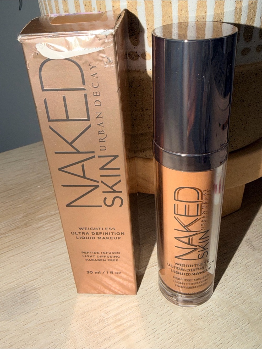 Urban Decay Naked Skin Weightless Liquid Makeup - Warm Tan Shade